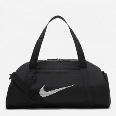 Акція на Спортивна сумка Nike Nk Gym Club Bag - Sp23 Black/Black/White від Rozetka