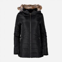 Акція на Куртка демісезонна з капюшоном жіноча Hi-Tec Lady Eva-Blk S Чорна від Rozetka