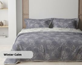 Акция на Комплект постільної білизни ТЕП Полуторний 150 x 215 см Happy Sleep Winter Calm от Rozetka