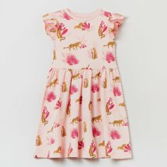 Акция на Сукня дитяча OVS Aop Dress 13-1407 Tpg + Aop 1799848 104 см Pink от Rozetka