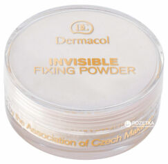 Акція на Фіксуюча розсипчаста пудра Dermacol Invisible Fixing Powder 13.5 г 01-Light від Rozetka