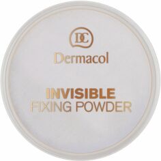 Акція на Фіксувальна розсипчаста пудра Dermacol Invisible Fixing Powder 03 Біла 13.5 г від Rozetka