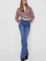 Акція на Блузка жіноча Stradivarius 6069/138/450 L Різнобарвна від Rozetka