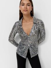 Акція на Блузка жіноча Stradivarius 6208/628/423 S Різнобарвна від Rozetka