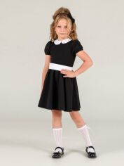 Акція на Дитяча літня сукня для дівчинки Zironka 3822300401 128 см Чорна від Rozetka