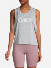Акція на Майка жіноча Calvin Klein 473227981 L Сіра від Rozetka
