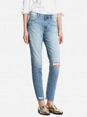 Акція на Джинси Boyfriend жіночі H&M 0357218_4 34 Блакитні (СА2000001985151) від Rozetka