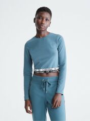 Акція на Спортивний лонгслів жіночий Calvin Klein 62610060 XL Синій від Rozetka