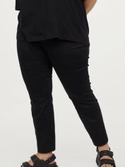 Акція на Штани жіночі H&M XAZ246142DJCP 2XL Чорні від Rozetka