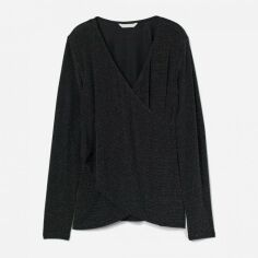 Акція на Блузка для годуючих мам жіноча H&M 1013752 S Чорна від Rozetka