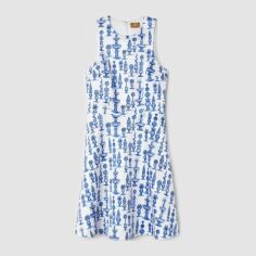 Акція на Сарафан жіночий H&M XAZ131188GEBP 34 Білий з синім від Rozetka