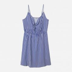 Акція на Сарафан жіночий H&M XAZ119836XSJS 48 Синій з білим від Rozetka