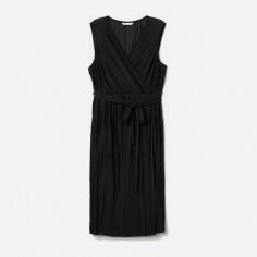Акція на Плаття на запах для вагітних міді літнє жіноче H&M Mama XAZ385120IFEZ M Чорне від Rozetka