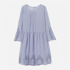 Акція на Плаття коротке літнє жіноче H&M XAZ177636AKZW 36 Світло-синє від Rozetka