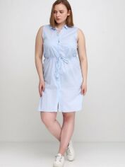 Акция на Сукня-футболка міні літня жіноча H&M 0508564-005 36 Блакитна (СА2000001984031) от Rozetka