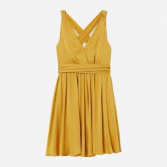 Акція на Плаття коротке літнє жіноче H&M XAZ216669AGMH 42 Жовте від Rozetka
