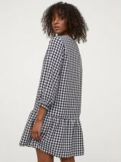 Акція на Сукня коротка жіноча H&M XAZ340552LLTM XS Біла з чорним від Rozetka