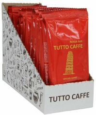 Акція на Кава мелена Tutto Caffe Rosso 100 г х 10 шт. від Rozetka