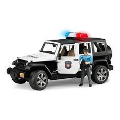Акція на Машинка Bruder Поліція Wrangler unlimited rubicon (2526) від Будинок іграшок