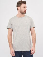 Акція на Футболка довга чоловіча Tommy Hilfiger 10209.4 S Сіра від Rozetka