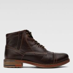 Акция на Чоловічі зимові черевики Lasocki 1783 40 Темно-коричневі от Rozetka