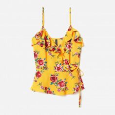 Акція на Топ жіночий H&M 0643975-8 36 Жовтий від Rozetka