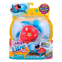 Акція на Інтерактивна іграшка Little Live Pets Черепашка Супер стар (28253) від Будинок іграшок