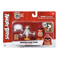 Акция на Набор Angry birds Mission flock Ред и Сильвер сюрприз (ANB0007) от Будинок іграшок