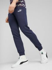 Акция на Спортивні штани чоловічі Puma ESS Elevated Sweatpants TR CL 67597606 M Navy от Rozetka