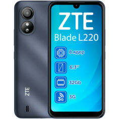 Акція на Смартфон ZTE Blade L220 1/32Gb Blue від Comfy UA