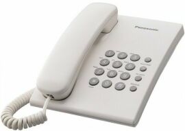 Акція на Телефон шнуровой Panasonic KX-TS2350UAW White від MOYO
