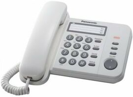 Акція на Телефон шнуровой Panasonic KX-TS2352UAW White від MOYO