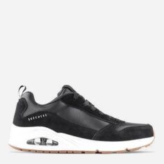 Акція на Чоловічі кросівки Skechers 52468 BKW 43 28 см Чорні від Rozetka