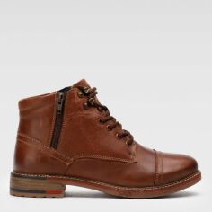Акция на Чоловічі зимові черевики Lasocki 1783 41 Світло-коричневі от Rozetka