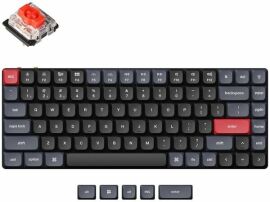 Акція на Клавиатура Keychron K3 PRO 84Key, Gateron Red, BT/USB-A, Low Profile, QMK, EN/UKR, White LED, black (K3PA1_Keychron) від MOYO