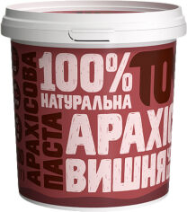 Акция на Арахicова паста ТОМ з чорним шоколадом та вишнею 500 г от Rozetka
