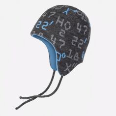 Акция на Дитяча шапка демісезонна в'язана для хлопчика ESLI E 18С-41СП 48-50 Сіро-блакитна от Rozetka