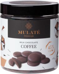 Акция на Молочний шоколад Mulate Premium Bites Coffee з кавою 150 г от Rozetka