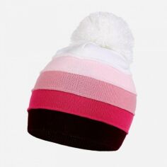 Акция на Дитяча зимова шапка з помпоном для дівчинки ESLI E 17С-39СП 54 Рожева от Rozetka