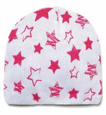 Акція на Дитяча демісезонна шапка-біні для дівчинки ESLI 17С-102СП 52-54 Сіра від Rozetka