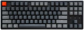 Акция на Клавиатура Keychron K8 87Key, Gateron G Pro Blue, Hot-Swap, BT/USB-A, EN/UKR, White Led, black (K8G2_Keychron) от MOYO