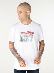 Акція на Футболка бавовняна довга чоловіча Colin's CL1064687WHT 2XL White від Rozetka