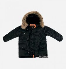 Акція на Підліткова зимова куртка для хлопчика Alpha Industries Youth N-3B 146 см (YM) Black від Rozetka