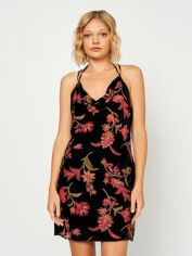 Акція на Сукня коротка літня жіноча Stradivarius 64115/564/001 M Чорна від Rozetka