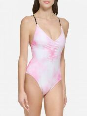 Акція на Суцільний купальник жіночий Calvin Klein Underwear 286711513 L Рожевий від Rozetka