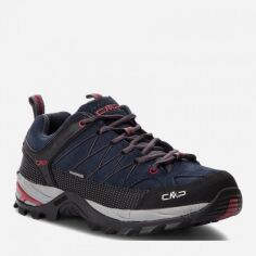Акція на Чоловічі кросівки для трекінгу CMP Rigel Low Trekking Shoes WP 3Q13247-65UM 44 Темно-сині від Rozetka