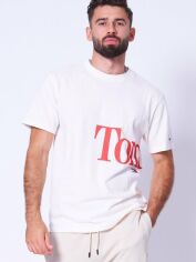Акція на Футболка бавовняна довга чоловіча Tommy Hilfiger 688926682 2XL Біла від Rozetka