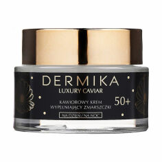 Акция на Відновлювальний крем для обличчя Dermika Luxury Caviar Cream 50+ проти зморщок, 50 мл от Eva