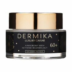 Акція на Відновлювальний крем для обличчя Dermika Luxury Caviar Cream 60+ проти зморщок, 50 мл від Eva