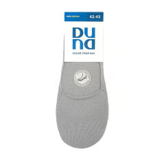 Акція на Шкарпетки чоловічі Duna 2219 сліди, світло-сірі, розмір 25 від Eva